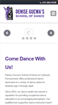 Mobile Screenshot of deniseschoolofdance.com